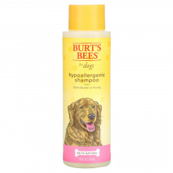 Burt's Bees, Гипоаллергенный шампунь для собак с маслом ши и медом, 473 мл (16 жидк. Унций)