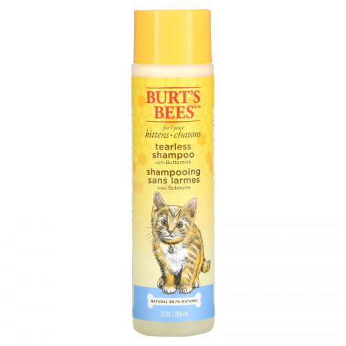 Burt's Bees, Шампунь для котят с пахтой, 296 мл (10 жидк. Унций)