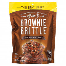 Sheila G's, Brownie Brittle, тонкие брауни, шоколадная крошка, 142 г (5 унций)