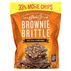 Sheila G's, Brownie Brittle, соленая карамель, 142 г (5 унций)