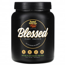 Blessed, растительный протеин, арахисовая паста, 521 г (1,15 фунта)