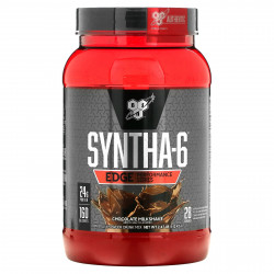 BSN, Syntha-6 Edge, протеиновая порошковая смесь, шоколадный молочный коктейль, 1,12 кг (2,47 фунта)