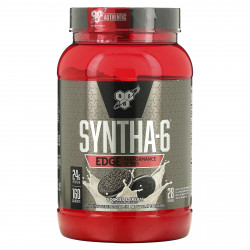 BSN, Syntha-6 Edge, протеиновая порошковая смесь, печенье и сливки, 1,12 кг (2,47 фунта)