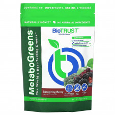 BioTRUST, MetaboGreens, бодрящие ягоды, 261 г (9,2 унции)