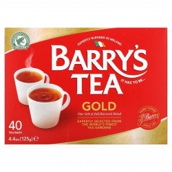 Barry's Tea, Золотая смесь, 40 чайных пакетиков, 125 г (4,4 унции)