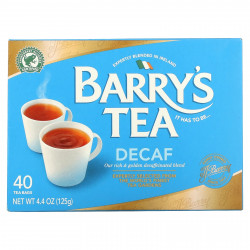 Barry's Tea, Чайная смесь без кофеина, 40 чайных пакетиков, 4.4 унции (125 г)