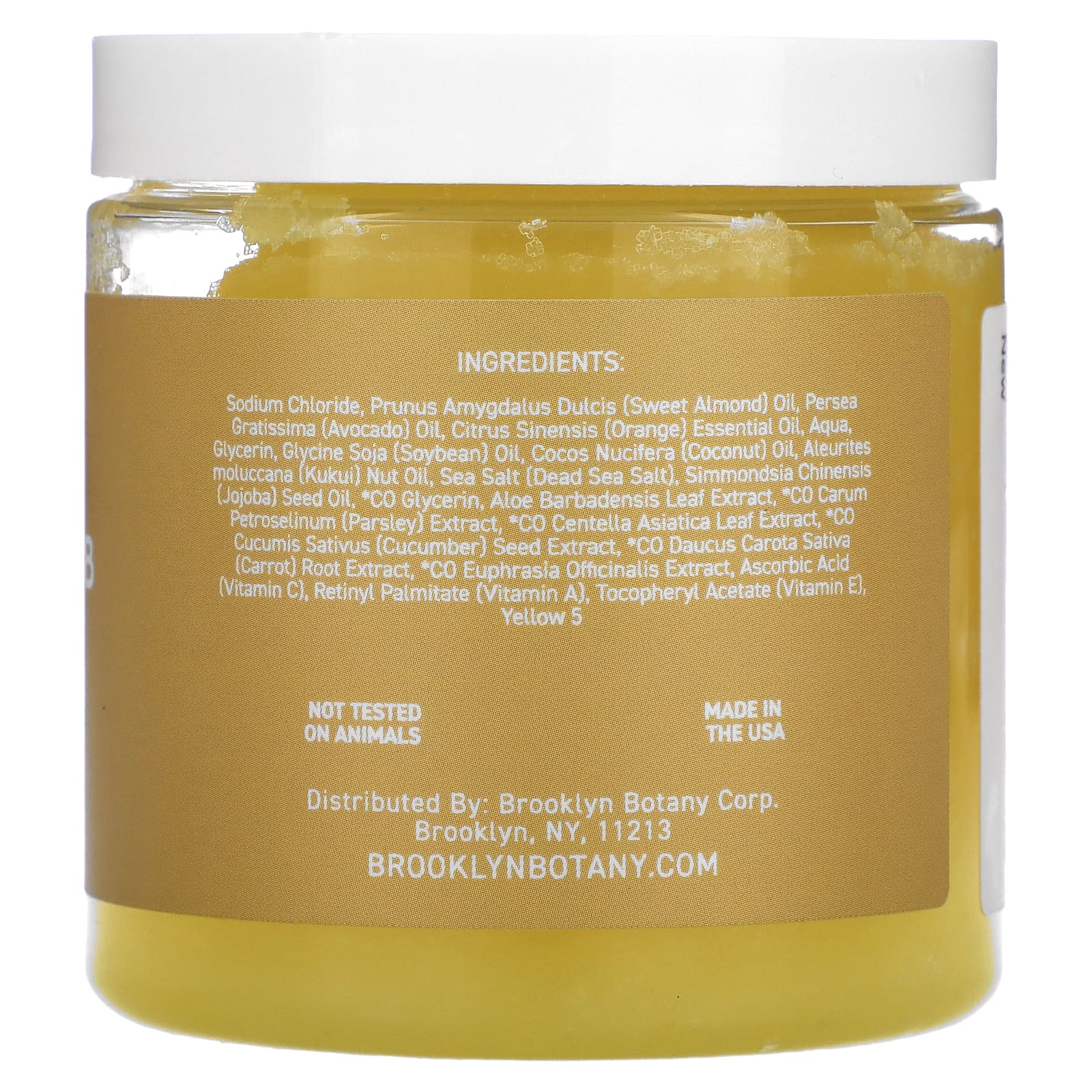 Brooklyn Botany, Sweet Orange Scrub, 10.5 oz (300 g)