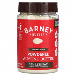 Barney Butter, Порошковая миндальная паста, несладкая, 226 г (8 унций)