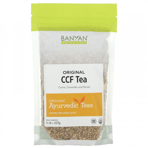 Banyan Botanicals, Original CCF Tea, без кофеина, 227 г (0,5 фунта)