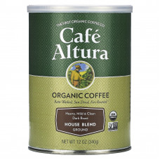 Cafe Altura, Органический кофе, домашняя смесь, молотый, темная обжарка, 340 г (12 унций)