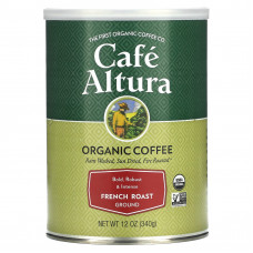 Cafe Altura, Органический кофе, французская жарка, 12 унций (339 г)