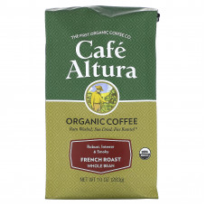 Cafe Altura, Органический кофе, французская обжарка, цельные зерна, 283 г (10 унций)