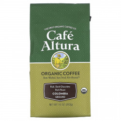 Cafe Altura, Органический кофе, Колумбия, молотый, темной обжарки, 283 г (10 унций)