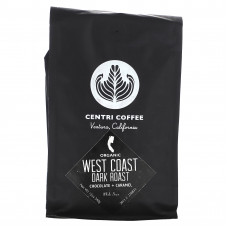 Cafe Altura, Centri Coffee, органическое западное побережье, шоколад и карамель, цельные зерна, темная обжарка, 340 г (12 унций)
