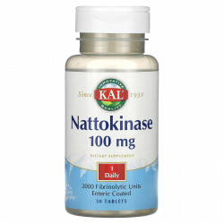 KAL, Наттокиназа, 100 мг, 30 таблеток