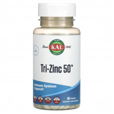 KAL, Tri-Zinc 50, 90 таблеток