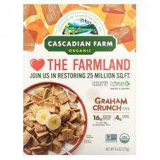 Cascadian Farm, Органические хлопья Graham Crunch, 272 г (9,6 унции)