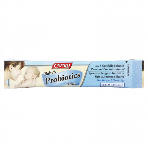 Catalo Naturals, Детские пробиотики, 30 пакетиков по 1,5 г (0,05 унции)