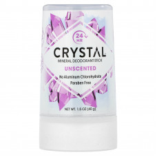 Crystal, минеральный дезодорант-карандаш, без запаха, 40 г (1,5 унции)