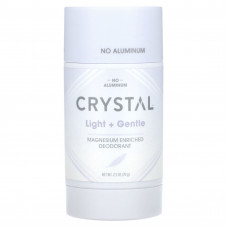 Crystal, Обогащенный магнием дезодорант, легкий и мягкий, 70 г (2,5 унции)