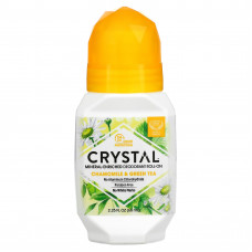 Crystal, Натуральный шариковый дезодорант с ромашкой и зеленым чаем, 2,25 жидкой унции (66 мл)