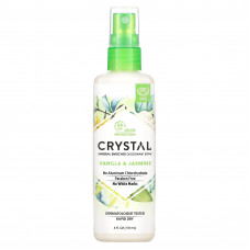 Crystal, минеральный дезодорант-спрей, с запахом ванили и жасмина,118 мл (4 жидк. унции)