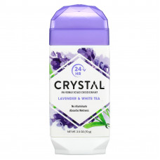 Crystal, Натуральный дезодорант, лаванда и белый чай, 2,5 унц. (70 г)