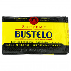 Café Bustelo, Supreme by Bustelo, молотый кофе эспрессо, 283 г (10 унций)