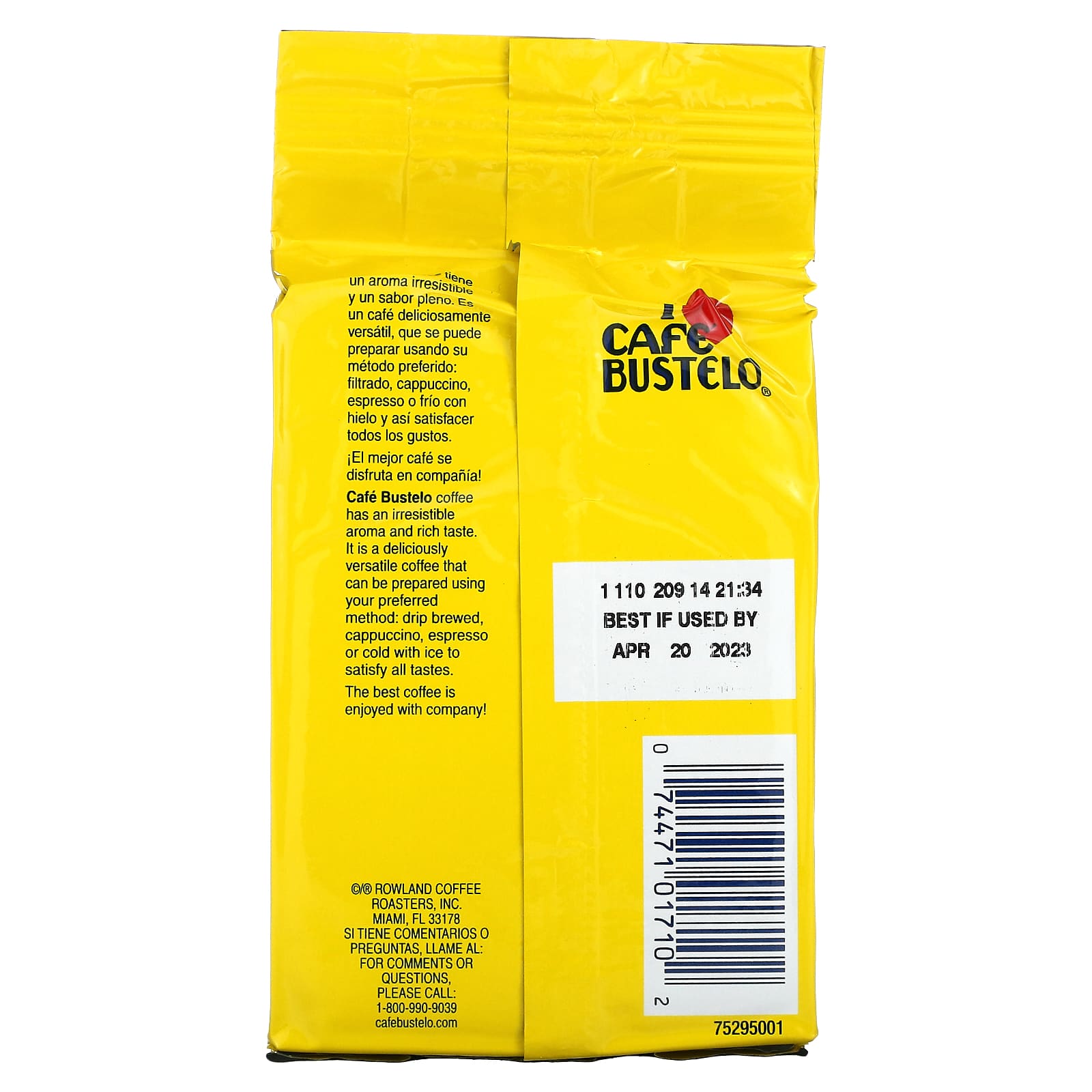 Café Bustelo, Молотый кофе эспрессо, 6 унций (170 г)