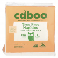 Caboo, Бамбуковые салфетки, 250 бумажных салфеток