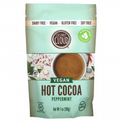 Coconut Cloud, Vegan Hot Cocoa, перечная мята, 198 г (7 унций)