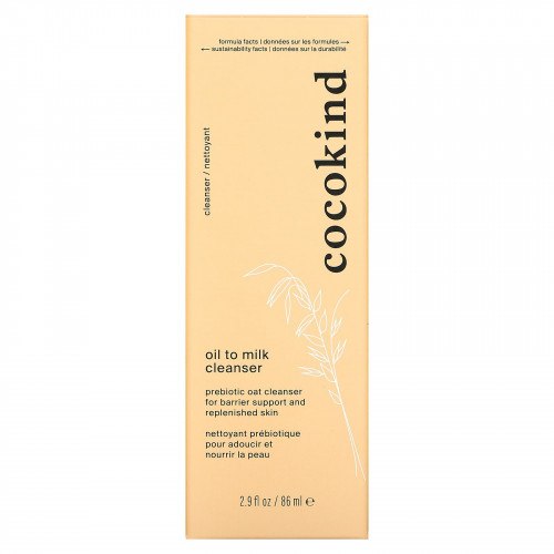 Cocokind, Очищающее масло с молочком, 86 мл (2,9 жидк. Унции)