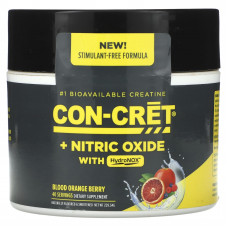 Con-Cret, оксид азота с HydroNOX, ягоды красного апельсина, 239,54 г