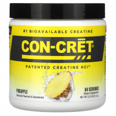Con-Cret, Запатентованный креатин гидрохлорид, ананас, 61,4 г (2,2 унции)