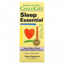 ChildLife Essentials, Sleep Essential, натуральные ягоды, 59 мл (2 жидк. Унции)