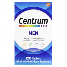 Centrum, Мультивитамины для мужчин, 120 таблеток