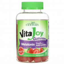 21st Century, VitaJoy, жевательные конфеты с мелатонином, 2.5 мг, 120 жевательных конфет