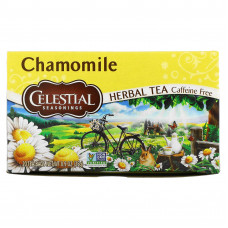 Celestial Seasonings, травяной чай, ромашка, без кофеина, 20 чайных пакетиков, 25 г (0,9 унции)