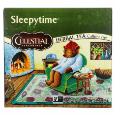 Celestial Seasonings, Sleepytime, травяной чай, без кофеина, 40 чайных пакетиков, 59 г (2,1 унции)