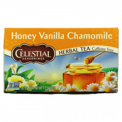 Celestial Seasonings, травяной чай, со вкусом меда, ванили и ромашки, без кофеина, 20 чайных пакетиков, 47 г (1,7 унции)