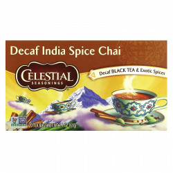 Celestial Seasonings, черный чай с экзотическими специями, индийский чай со специями, без кофеина, 20 чайных пакетиков, 61 г (2,1 унции)