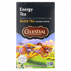 Celestial Seasonings, Energy Tea, черный чай, 12 чайных пакетиков по 23 г (0,8 унции)