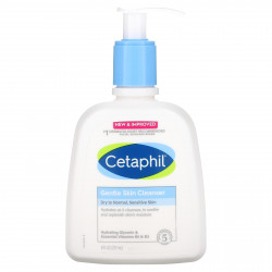 Cetaphil, Мягкое очищающее средство, без отдушек, 237 мл (8 жидк. Унций)