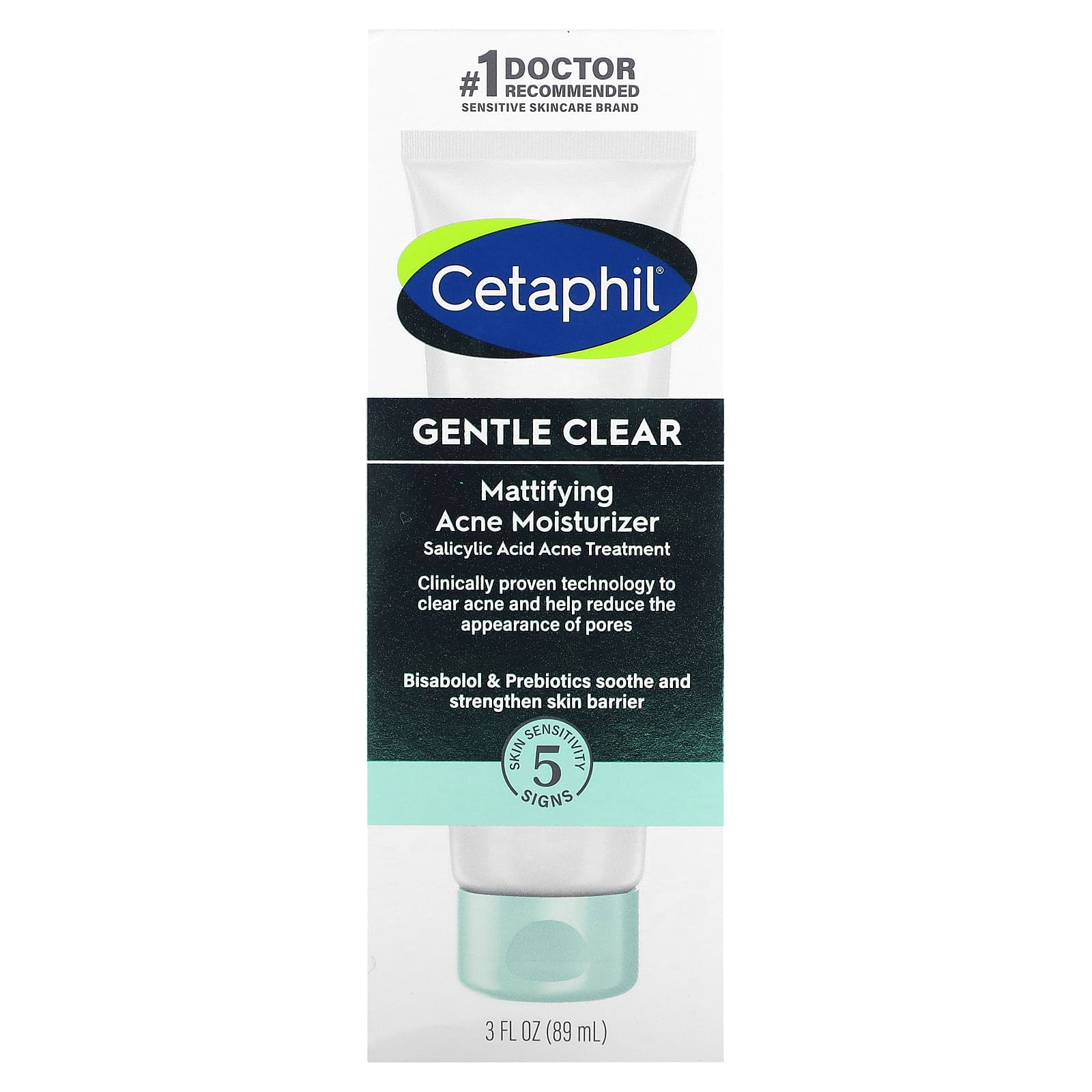 Cetaphil, матирующий увлажняющий крем от акне, 89 мл (3 жидк. унции)