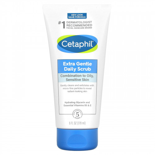 Cetaphil, Extra Gentle, скраб для ежедневного использования, 178 мл