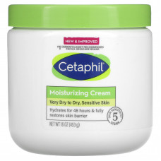 Cetaphil, Увлажняющий крем, без отдушек, 453 г (16 унций)