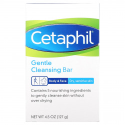 Cetaphil, мягкое очищающее средство, 127 г (4,5 унции)