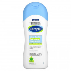 Cetaphil, Ultra Gentle, освежающий гель для душа, свежий аромат, 500 мл