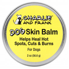 Charlie and Frank, Бальзам для кожи собаки, 56,6 г (2 унции)