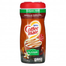 Coffee Mate, Кофейные сливки в порошке, без сахара, ваниль и карамель, 289,1 г (10,2 унции)